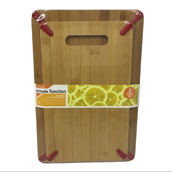 Bamboo Cutting Boards 2 Set - Picture 2 of 3